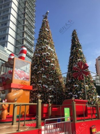 深圳益田假日广场圣诞树