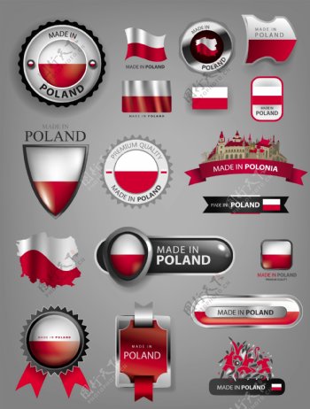 波兰元素设计