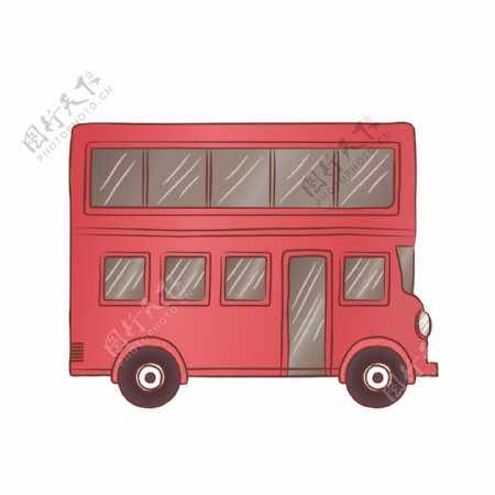 旅游景点英国巴士可商用