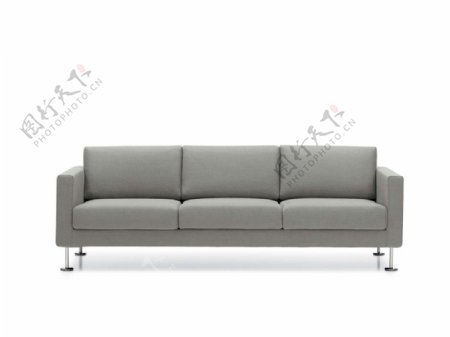 现代时尚灰色舒适沙发3d模型