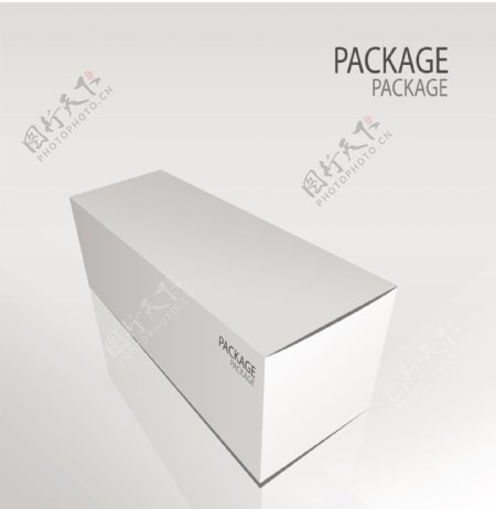 包装盒设计简单素材