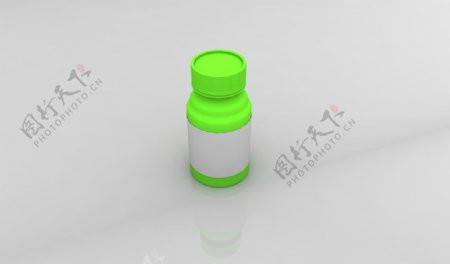 C4D瓶子模型