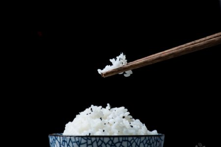 传统的大米饭