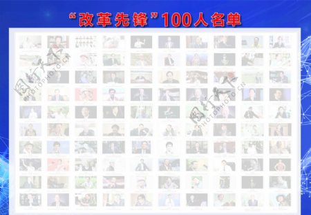 中国改革先锋100人