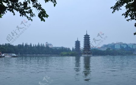 桂林日月双塔