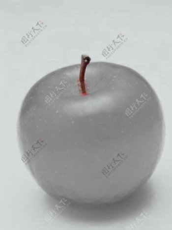 透明的水晶苹果