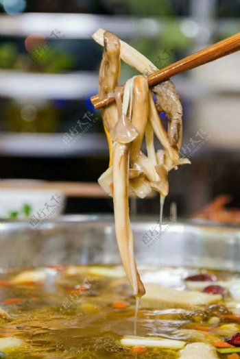 野生菌汤锅火锅菌子