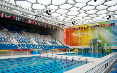 北京水立方泳池