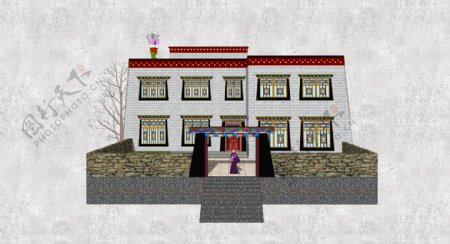 藏式民居建筑样式