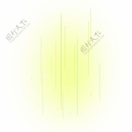 黄绿色小清新射线光束