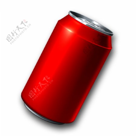 红色的易拉罐素材