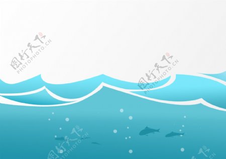 大海海洋鱼类元素