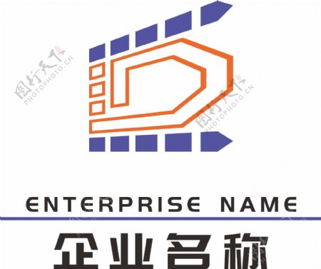 字母D图片logo