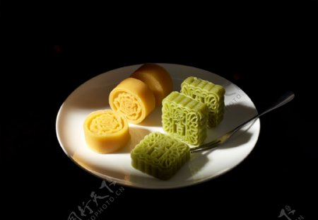 中国特色的绿豆糕