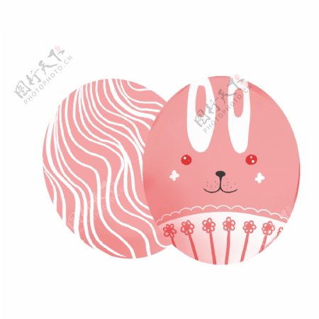 粉色彩蛋复活节插图