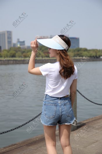 时尚韩版夏天女士棒球帽遮阳帽2