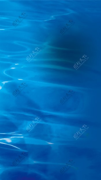 蔚蓝海洋水纹海报背景