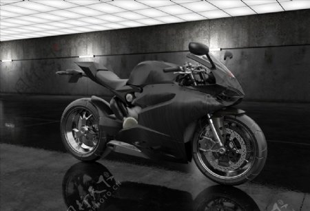 摩托车模型标准渲染器