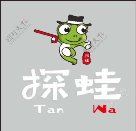 探蛙logo