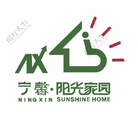 宁馨阳光家园logo