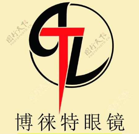 博徕特眼镜logo