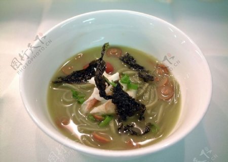 主食紫菜蘑菇杂面面汤