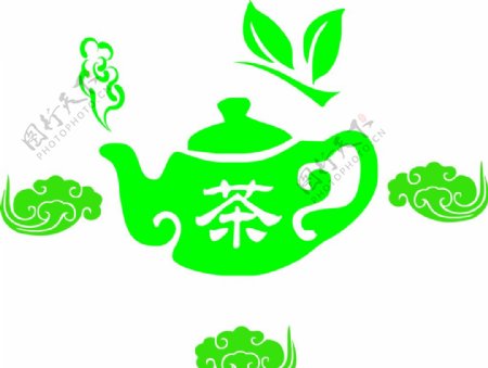 茶茶壶茶叶