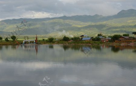 缅甸茵莱湖