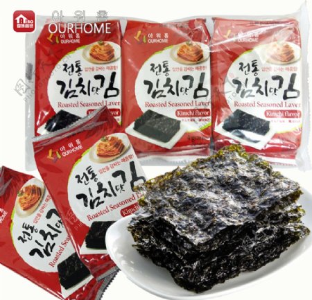 韩国传统海苔泡菜味12g