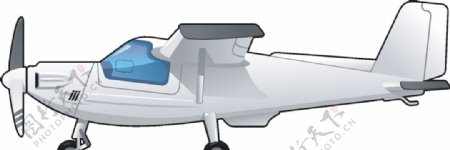 滑翔机飞机客机飞翔素材卡通设计