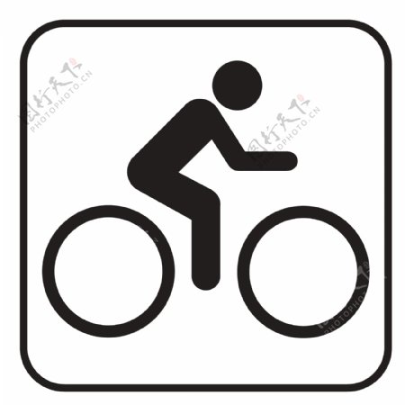 自行车骑行图标