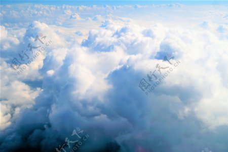 天空云朵云层合成背景素材