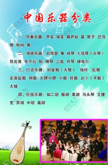 中国乐器分类