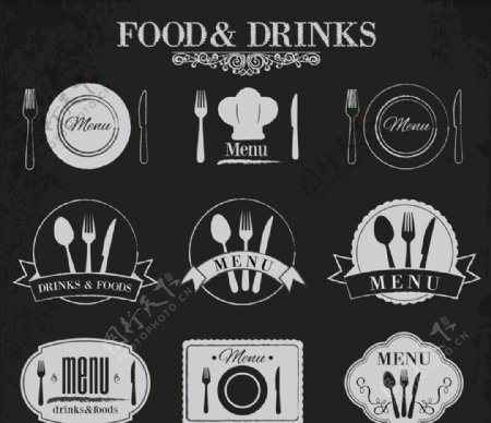 食品和饮料标贴
