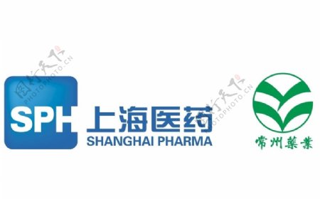 上海医药logo