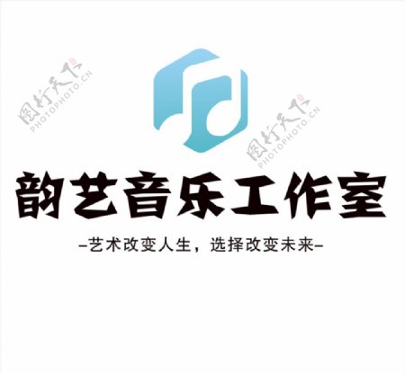 韵艺音乐工作室logo