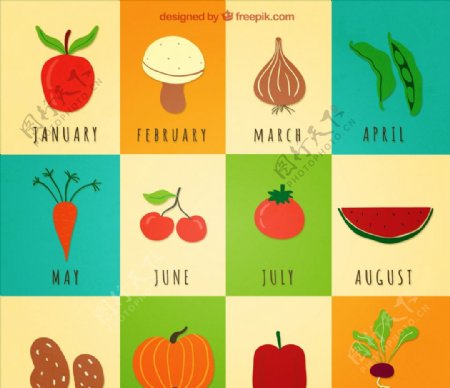 蔬菜日历