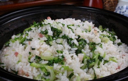 石锅菜饭图片