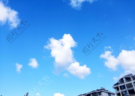 阿山天空云彩风景山水图片