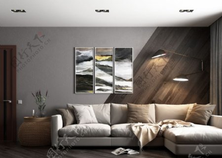 北欧客厅室内设计图片