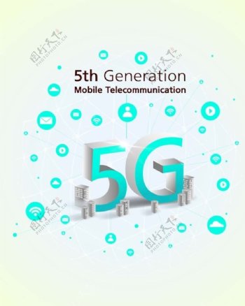 5G背景图片