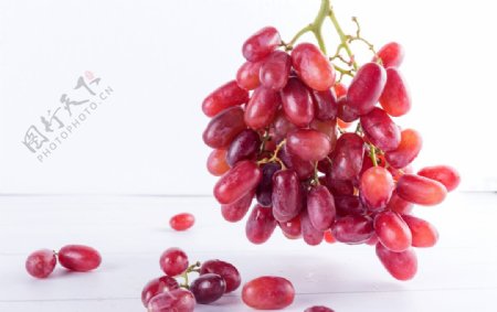 葡萄提子水果背景海报素材图片