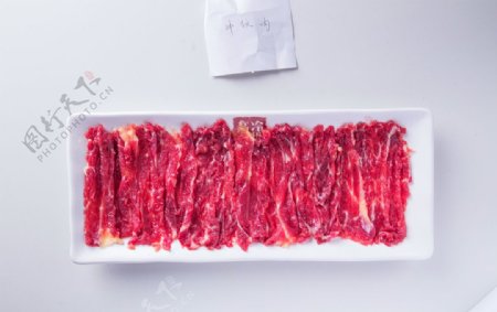 涮牛肉涮菜火锅火锅涮菜图片