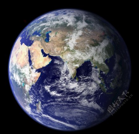太空中的地球全貌图片