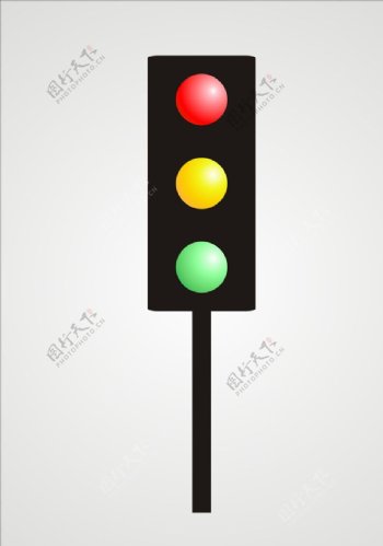 矢量红绿灯元素设计图片
