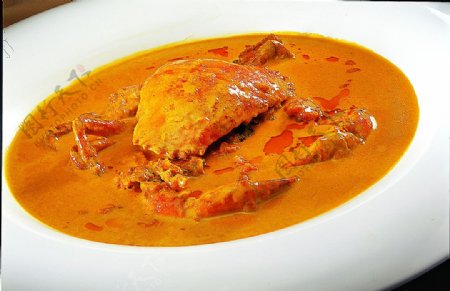 豫菜咖喱蟹图片