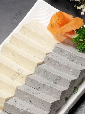 豫菜卤水豆腐图片