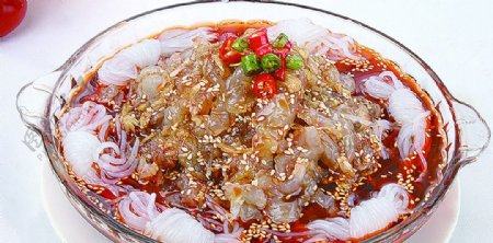 豫菜芋丝海蜇头图片