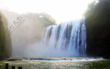 贵州黄果树瀑布摄影图片