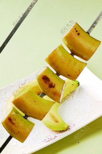 淮扬菜窑烤奶味香蕉图片